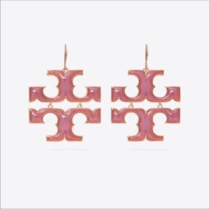 NWOT Tory Burch Transparent Drop Earring